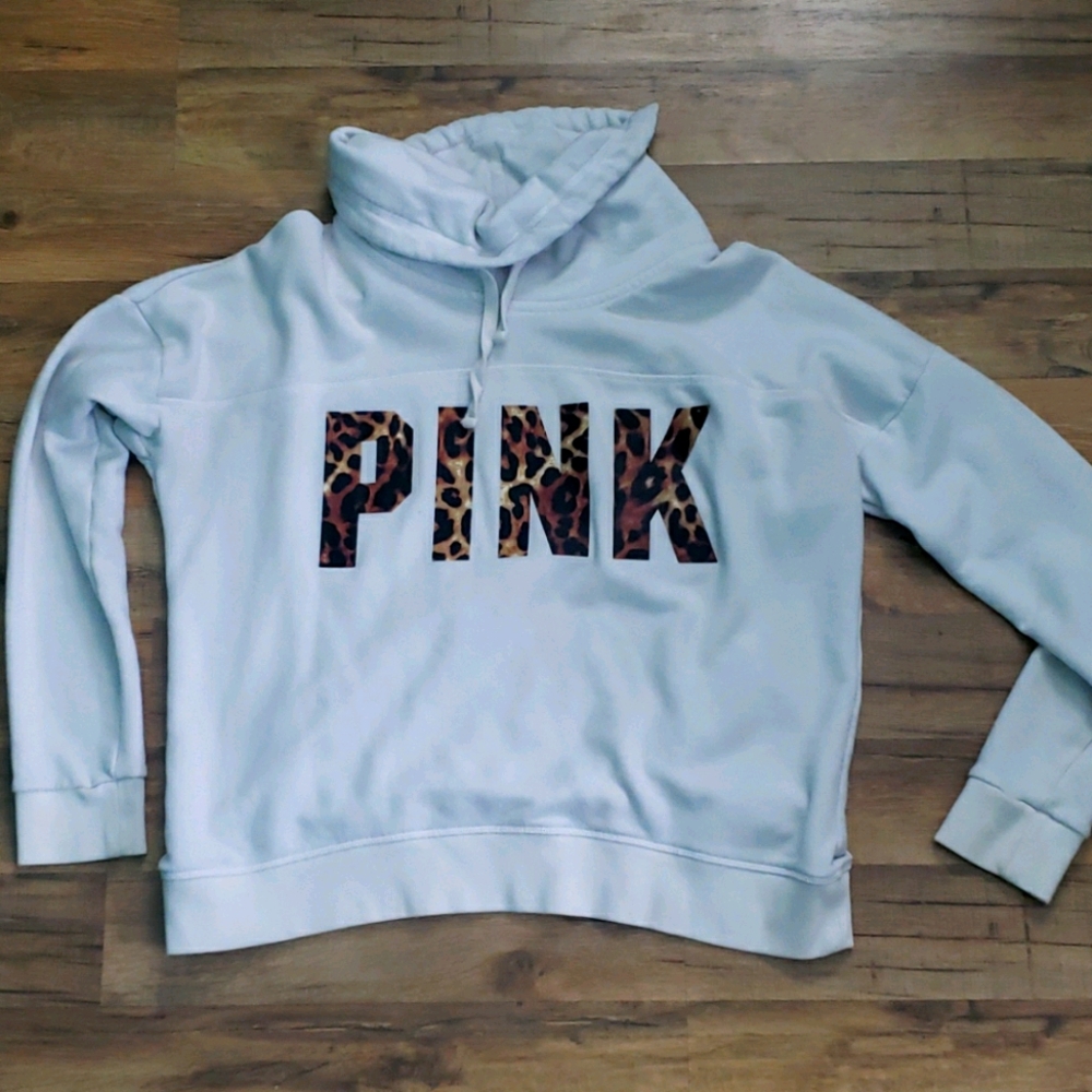 PINK Cheetah Print sweater